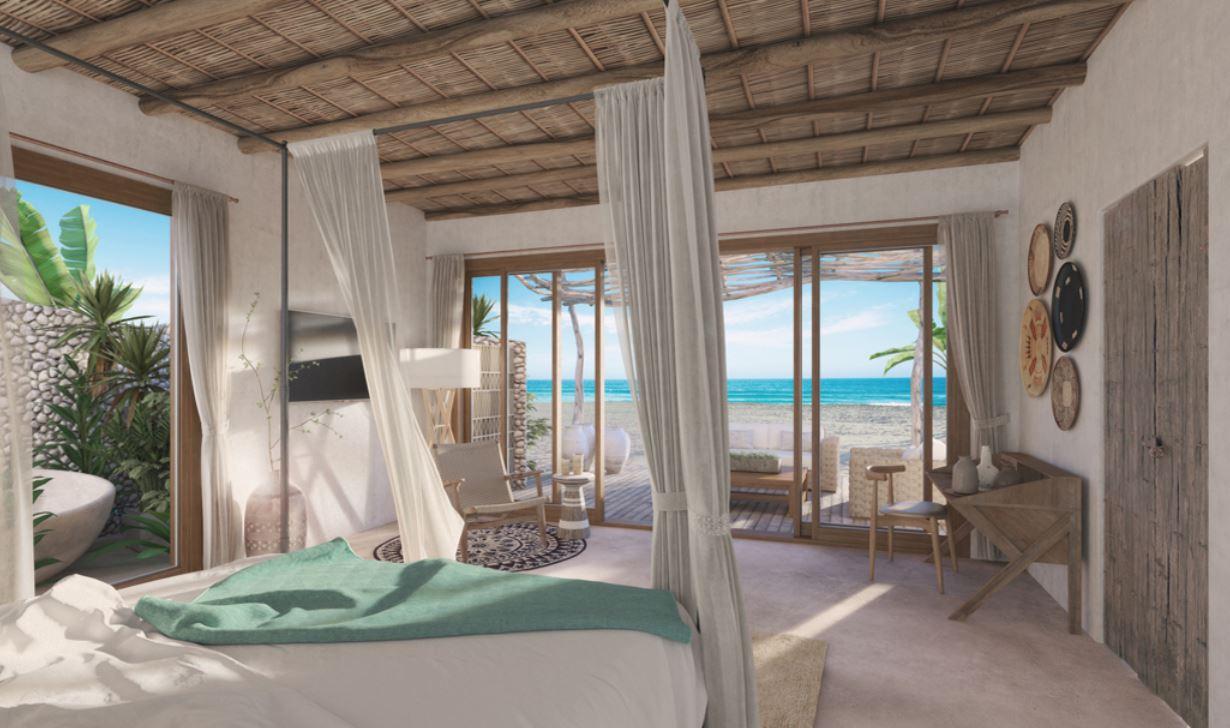 Zanbluu Beach Hotel キウェンワ エクステリア 写真