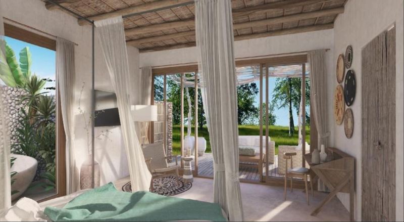 Zanbluu Beach Hotel キウェンワ エクステリア 写真